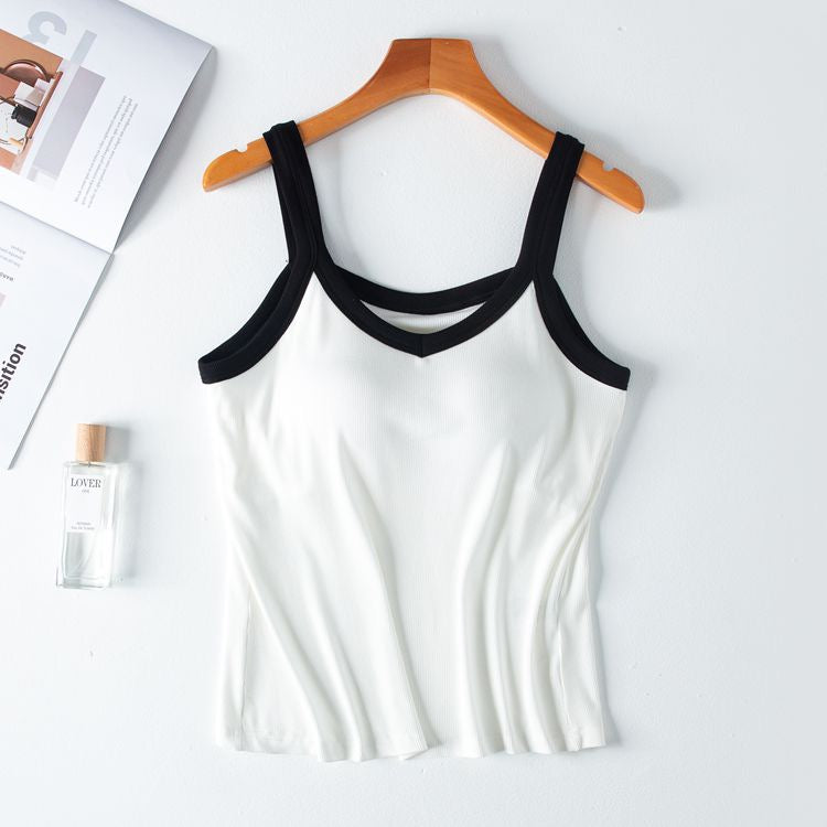 Versatile Dual Tone Padded Camisole